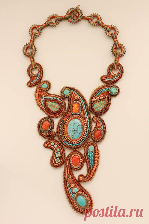 Нестандартная конструкция ювелирных изделий, вышитый бисером ювелирные изделия, ювелирные изделия :: ювелирные изделия магазин