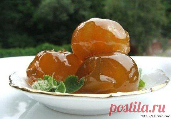 Варенье "Янтарные яблоки"