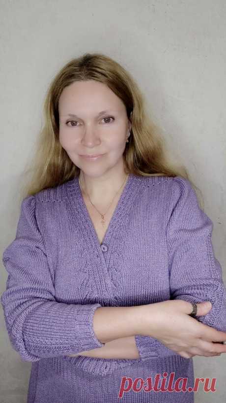 Как я вязала свой летний жакет. | Ольга Дмитриева, технолог | Дзен