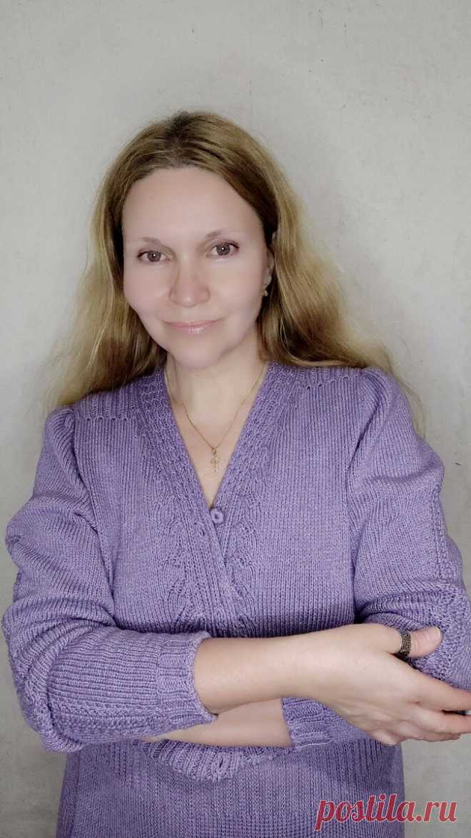 Как я вязала свой летний жакет. | Ольга Дмитриева, технолог | Дзен