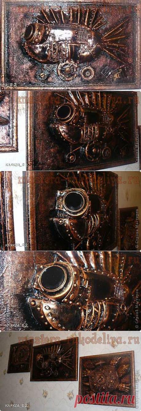 Мастера рукоделия - рукоделие для дома. Бесплатные мастер-классы, фото и видео уроки - Мастер-класс: Чудо-юдо-рыба в стиле стимпанк