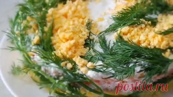 Мимоза. Праздничный салат. Цыганка готовит. Gipsy cuisine.