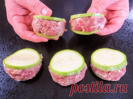 Сочные котлеты из куриного фарша в духовке - куриные кармашки с овощами