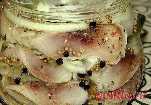 вкусная быстрая селедка