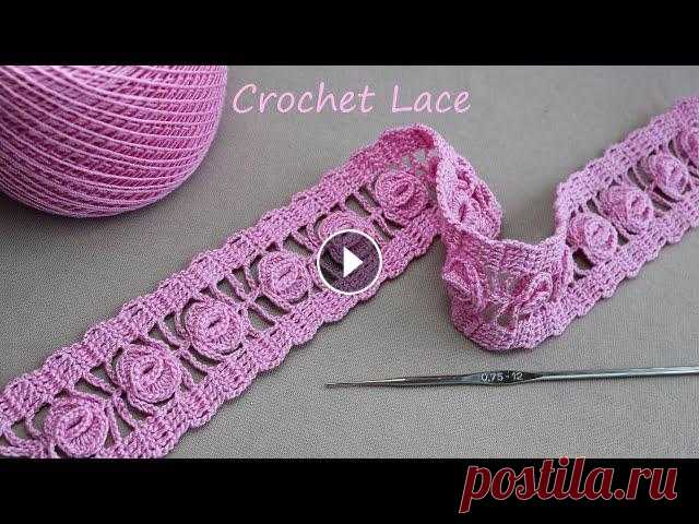 Необычный объемный УЗОР цветочного КРУЖЕВА вязание крючком SUPER Beautiful Flower Pattern Crochet @Уроки ВЯЗАНИЯ Литке Татьяны @CROCHET step by step Please financial support! PayPal: litke108@gmail.com Privatbank card: 5363 5420 1481 8653 УЗОРЫ КРЮ...