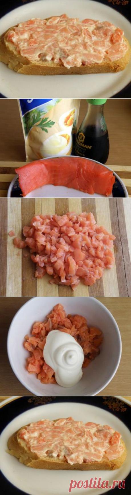 Семга для бутербродов. Рецепт с фото