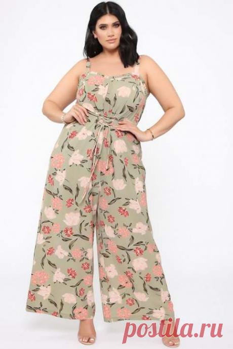 Комбинезоны для полных девушек американского бренда Fashion Nova лето 2019 (70 фото)