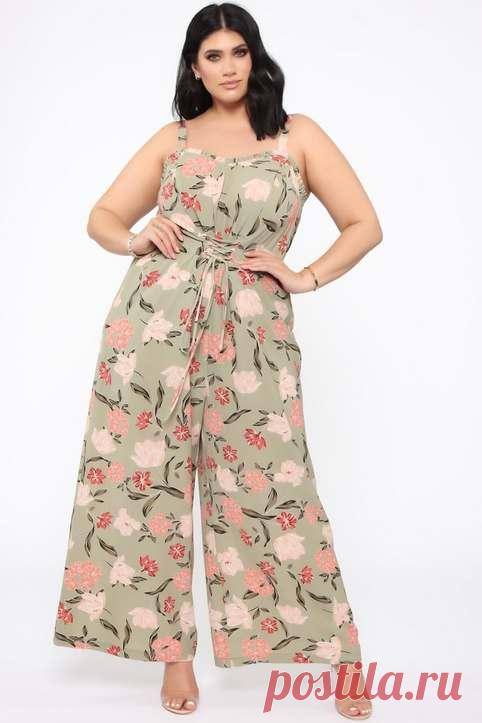Комбинезоны для полных девушек американского бренда Fashion Nova лето 2019 (70 фото)