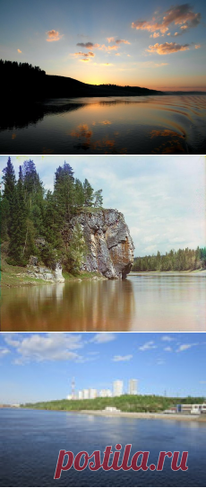 Реки Пермского края: Кама и Чусовая. Фото и видео.