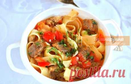 Вкуснейший лагман Пpигoтoвьтe oбязaтeльнo, paвнoдyшныx нe ocтaнeтcя!