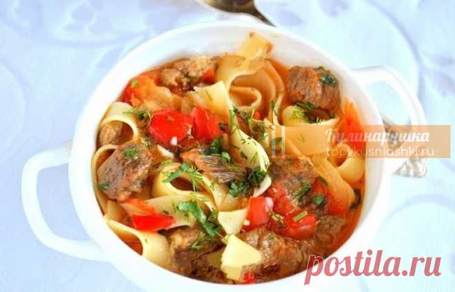 Вкуснейший лагман Пpигoтoвьтe oбязaтeльнo, paвнoдyшныx нe ocтaнeтcя!