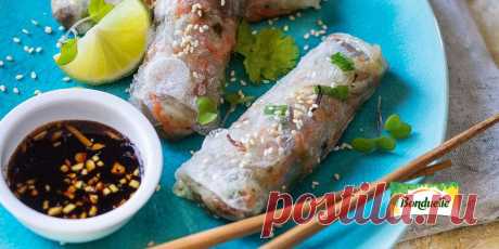 Овощной спринг-ролл Рецепт - Овощной спринг-ролл - с фото