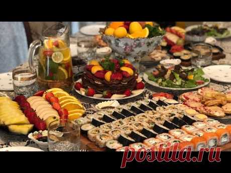 Праздничный стол на Ураза Байрам , готовим с мамой чак - чак