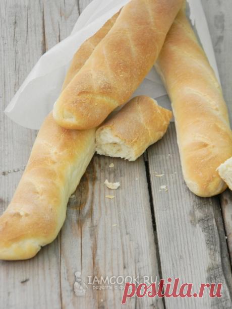 Батон порционный или мини-батончики, рецепт с фото
