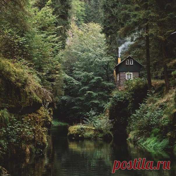 Уютный домик в глуши