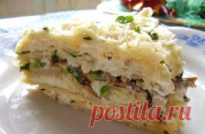 Самые проверенные рецепты - Шпротный торт