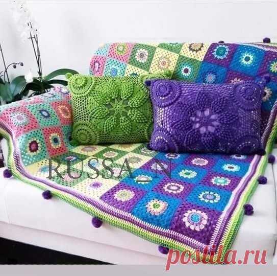 Изумительно красивый чехол на подушку — DIYIdeas