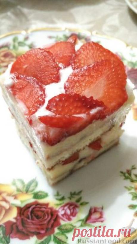 Крем заварной, Блюда из клубники, рецепты на RussianFood.com: 15 рецептов