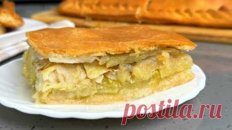 Его готовят все сибиряки! ПИРОГ &quot;Сибирский&quot; по простому семейному рецепту! ВКУСНО и продукты простые