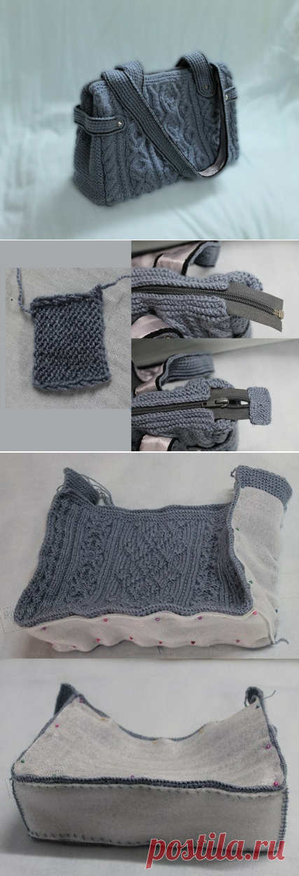 Мастер класс Вязаная сумка Ирэн