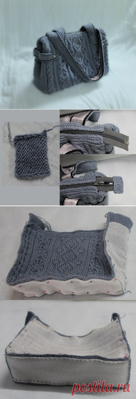 Мастер класс Вязаная сумка Ирэн