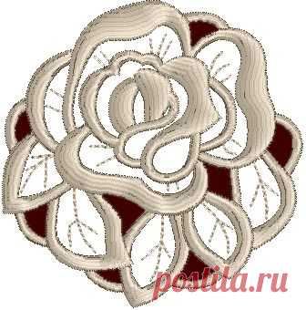 Advanced Embroidery Designs - Rose Lace