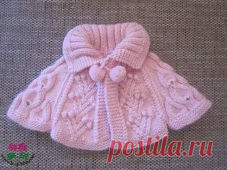 Пончо для малышки