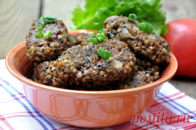 Умопомрачительные гречаники с грибами - супер блюдо! Очень вкусно со сметанкой!