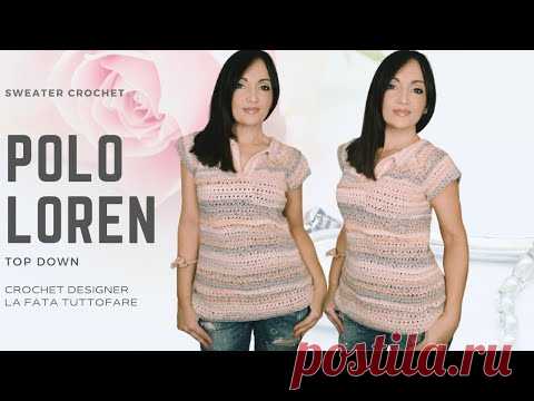 TUTORIAL: Maglia polo uncinetto 