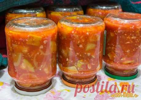 Салаты из кабачков на зиму