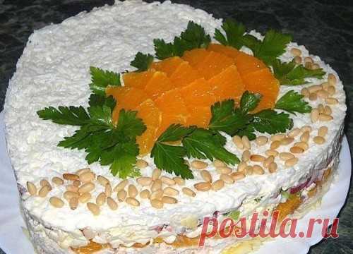 Салаты с копченой курицей: 8 рецептов