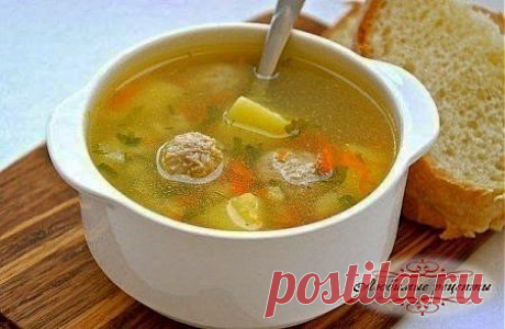 Суп с фрикадельками &amp;raquo; Любимые рецепты