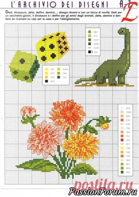 Итальянский журнал по вышивке "Kit Punto Croce" - запись пользователя verav (Вера) в сообществе Вышивка в категории Вышивка крестом