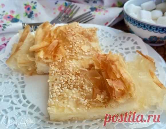 Тиропита (греческий сырный пирог) рецепт 👌 с фото пошаговый | Едим Дома кулинарные рецепты от Юлии Высоцкой