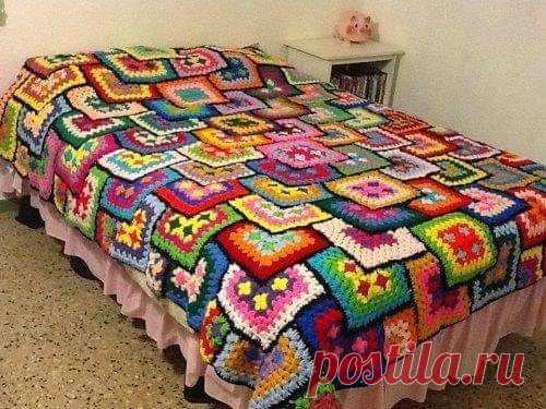 I found this wonderful crochet square step by step and I hope you like it.🌈💞
I'll send it to whoever answers yes. ⬇️


#crochet

#blanket