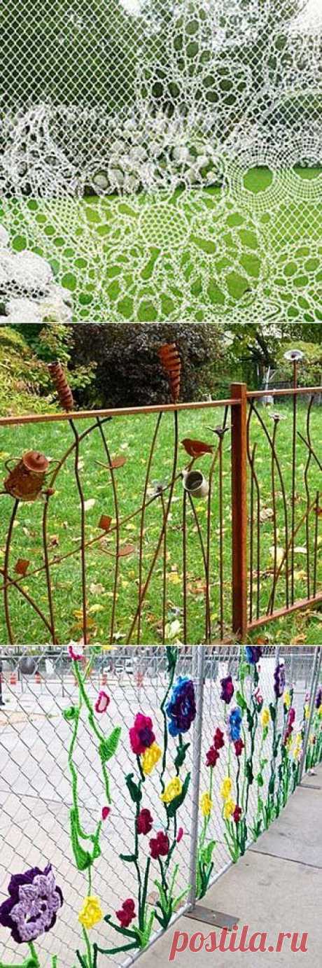 Металлический забор для дачи: необычные и практичные идеи - Учимся Делать Все Сами