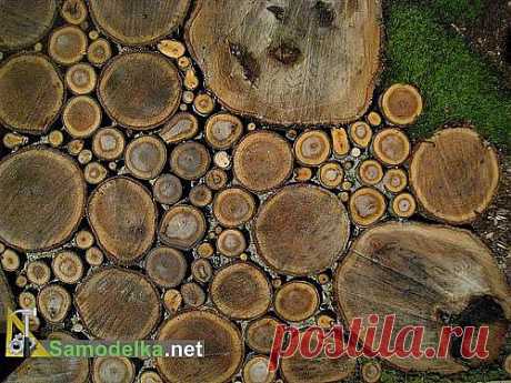 Мостовая на дачу из деревянных спилов / Cамоделки для дачи / Самоделка.net  - Сделай сам своими руками | Самоделки. Полезные советы и рекомендации домашнему умельцу