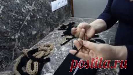 Коврики из старых колготок.