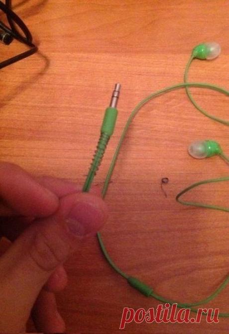 Про провод наушников - Полезное каждый день!