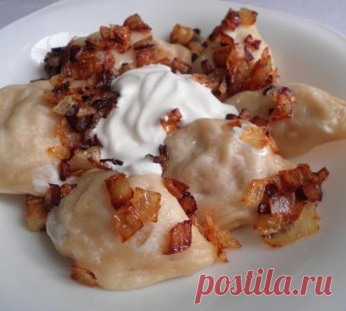 Вареники с картошкой по бабушкиному рецепту