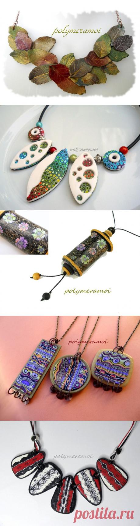 Мастера полимерных украшений. Polymeramoi из Франции