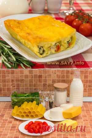 Рецепт вкусного каннеллони с разной начинкой