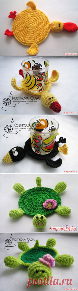 Милые сувениры! Свежая идея для подарков... - Вязание - Страна Мам