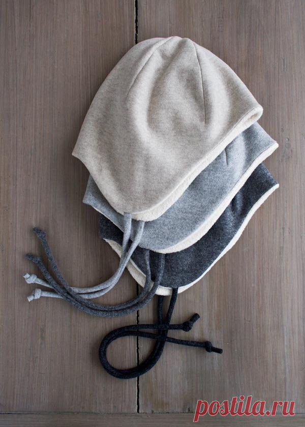 Теплая шапочка с ушками — стильная идея для воплощения — HandMade