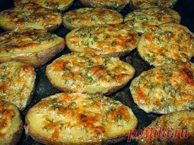 Рецепты и Рассказы: Чесночная картошка