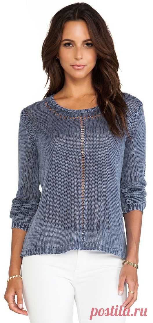 ПУЛОВЕР(ИДЕЯ ДЛЯ ВЯЗАНИЯ)