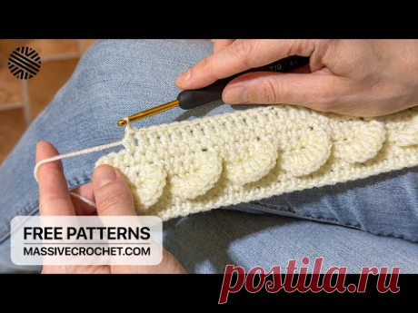 A Beginner's Adventure! ✅ How to Crochet a UNIQUE and FABULOUS Crochet Pattern