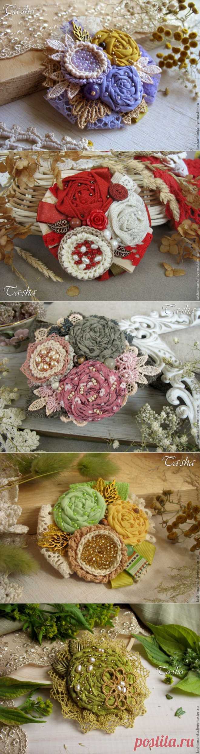 Броши в стиле бохо своими руками — Рукоделие