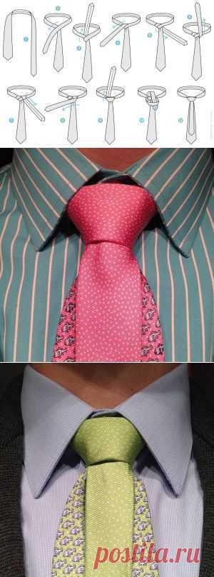 How to Tie a Murrell Necktie Knot - AGREEorDIE