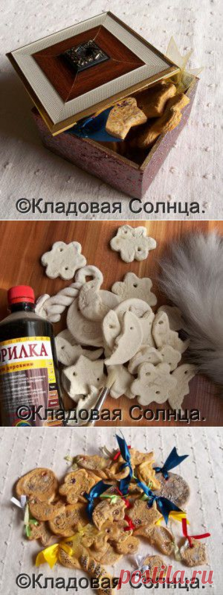 Рецепт соленого теста для творчества | Кладовая Солнца